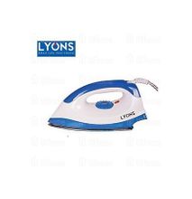 Lyons Dry Iron Box - HD198A - White & Blue