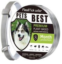 Flea And Tick Collar For Dogs, Puppies Safe Natural