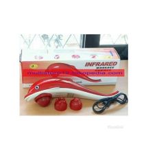 Dolphin Massage Infrared Hammer Full Body Massager - TK-606A - Red And White