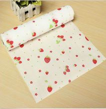 Drawer Shelf Liner Contact Paper Waterproof Mat - Strawberry