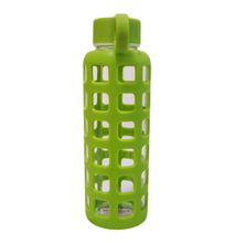 Arkman Glass Water Bottle - 350ml - Luminous Green