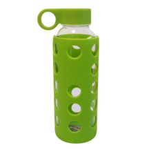 Arkman Glass Water Bottle - 460ml - Luminous Green