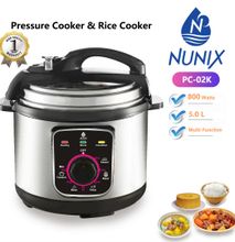 MULTIFUNCTIONAL 5 LITRES ELECTRIC PRESSURE AND RICE COOKER