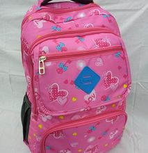 Pink Bag with light blue details