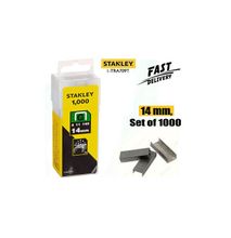 Stanley Heavy Duty Staples 14mm (4 BOXES)