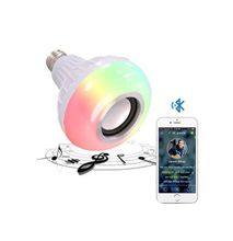 Bluetooth Music LED Bulb Multi Color Speaker