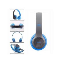 P47 Bluetooth 4.2 Headphone Wireless Earphone Hands Free Music Headset-Blue
