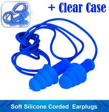 Sports Comfort Pool Accessories Soft Silicone Swimming Ears Protector Hearing Protection Ear Plugs Noise Reduction