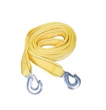 Generic 5 Tons 6 Meters Universal Car Trailer Towing Rope Strap Flsorescent Tow Cable with Hooks