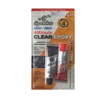 Sparko 4 Minute Epoxy Steel Clear (Non Flamable)