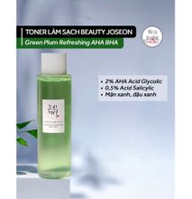 Beauty of Joseon Green plum water, GLYCOLIC Acid, SALICYLIC Acid AHA & BHA Refreshing Toner Essence Water. Moisturizes, Treats Acne, Blackheads & Shrink Pimples