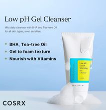 Cosrx TEA TREE, AHA & BHA Good Morning Gel Cleanser