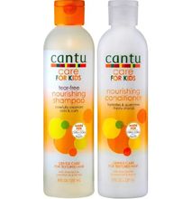 Cantu Care For Kids Tear-Free Nourishing Shampoo+Conditioner-237ml