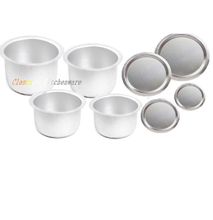 Classic Kitchenware 4 Pcs Set Of Stainless Aluminium Sufuria No 1.4