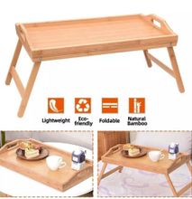 Foldable Bamboo Multipurpose Bed Tray