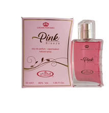 Crown perfumes from al rehab PINK BREEZE is a Long Lasting, Sweet attractive scent, Lasts long, High Quality and Perfect. It is best suited for all occasions such as dates, weddings, meetings and parties.