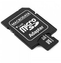 Micro SD 8GB- Macrodata with adaptor