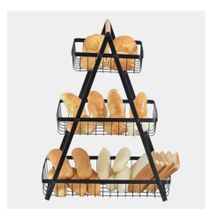 3 Layer Stainless Steel Bread Basket