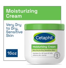 Cetaphil Moisturizing Cream For Dry To Very Dry, Sensitive Skin, 16 Oz, Fragrance Free