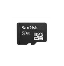 Sandisk 32GB MicroSDHC Memory Card With Adapter