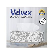 Velvex Premium silver Facial Tissues 140 Sheets