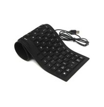 Generic Flexible Computer / Laptop USB Keyboard - Black