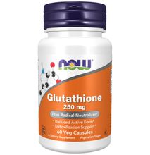 Now Foods Glutathione 250mg 60s