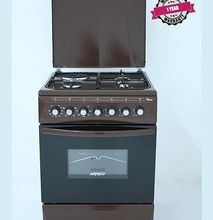 ARMCO GC-F6631FX(BR) - 3 Gas, 1 Electric, 60x60 Gas Cooker, Mechanical Timer, Brown