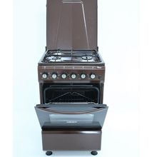 ARMCO GC-F6631PX(BR) - 3 Gas, 1 Electric, 60x60 Gas Cooker, Mechanical Timer, Brown