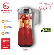 Eurochef EC-EB03,Powerful 2 In 1 Blender With Grinder 1.5L White