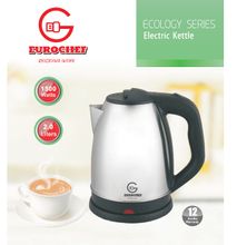 Eurochef EC-K02,Stainless Steel, automatic, cordless Kettle1500w, 2.0 litres
