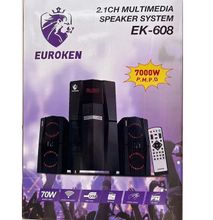 Euroken EK-608 20000W Multimedia Speaker 2 In1 Home Sound/audio System