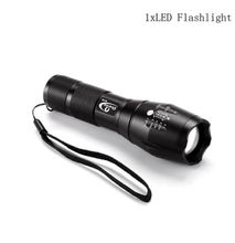 T6 Rechargeable Waterproof Focus Flashlight Torch