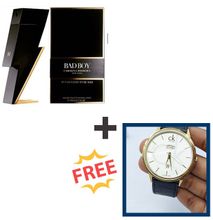 Bad boy (replica) perfume plus free Watch