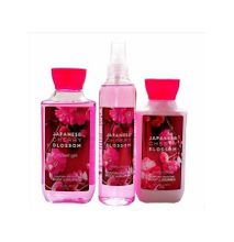 Signature Collection Japanese Cherry Blossom 3-in-1 set (Body Lotion 236 ml, Body splash 236 ml and Shower Gel 295 ml)