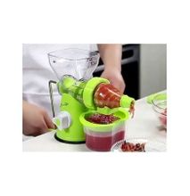 Effective Blender- multi function manual Juicer- fruits and vegetable - Green