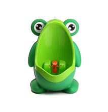 Frog Children Potty Toilet Training Urinal Kids Boys Pee Trainer -Green