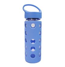 Arkman Glass Water Bottle - 460ml - Blue
