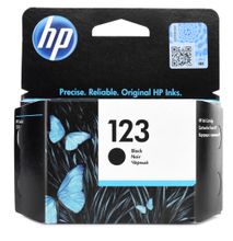 HP 123 BLACK INK CARTRIDGE
