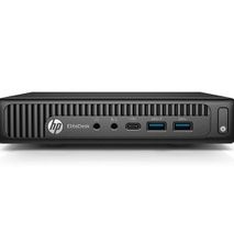 HP EliteDesk 800 G2 Mini Desktop, Intel Quad Core i5 6500T up to 3.1 GHz, 8 GB DDR4 RAM, 256 GB SSD, Type C Port, Windows 10 Pro 64 Bit Black