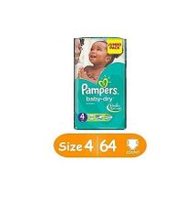 PAMPERS Diapers, Baby Dry - Jumbo Pack (Count 64