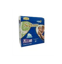 Softcare Diapers Gold, Large (9.1-15kgs) - Size 4, Count 40