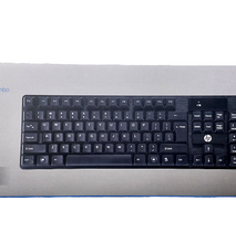 HP CS700 Combo Wireless Keyboard With Mouse Modern Full Size Layout, High-Quality Membrane Keyboard, Optical Mouse Max.
