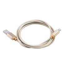 1.5m Gold USB to Lightning Braided Cable