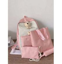 Fashion & Elegant Bag Backpack Handbag Set Wallet 4 In 1