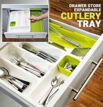 Adjustable Kitchen Utensil Cutlery Drawer