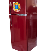 Bruhm BRD 298 - Double Door Refrigerator - 10.5 Cu.Ft - 290 Ltr - VCM Red Door