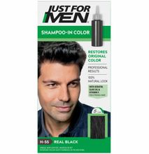 Just For Men Hair H55 Real Black Color 27.5/38.5ml