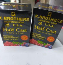 K Brothers Lightening Soap For Black Spot And Mask On Face