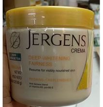 Jergens Deep- Whitening Fairness Replenishing Cream.